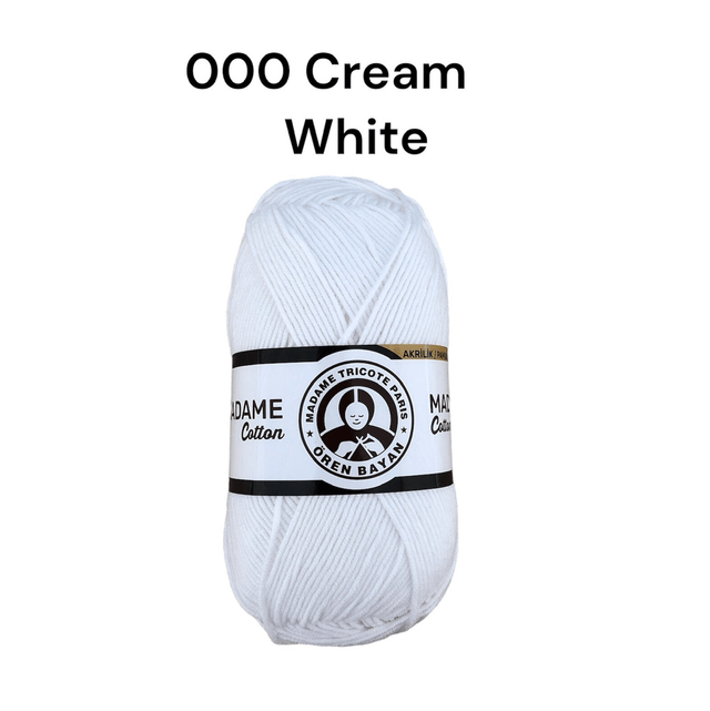 Madame Tricote Cotton DK - Blues & Whites