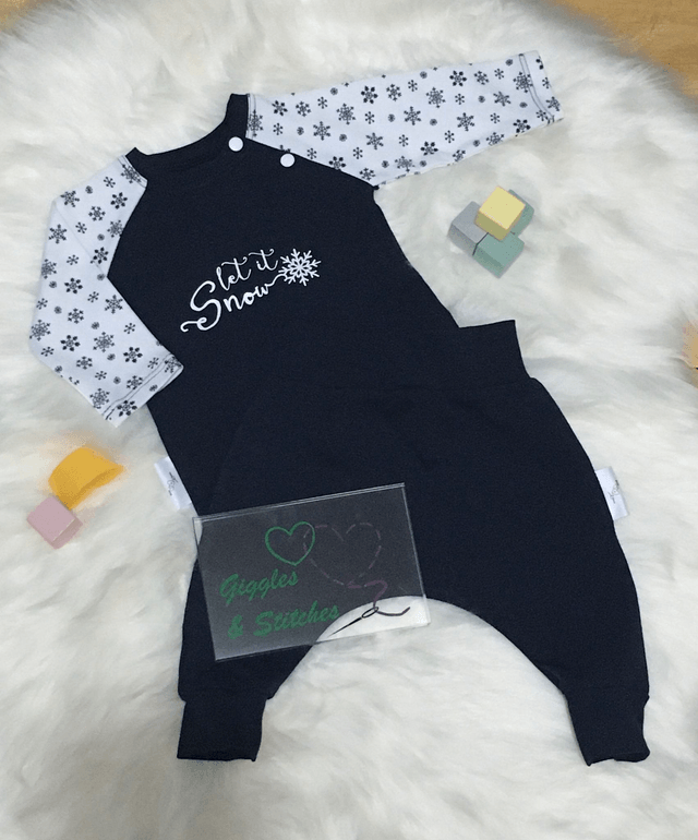 Let It Snow T-Shirt & Harem Pants Set