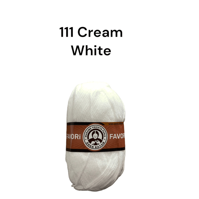 Madame Tricote Favori DK - Whites & Creams