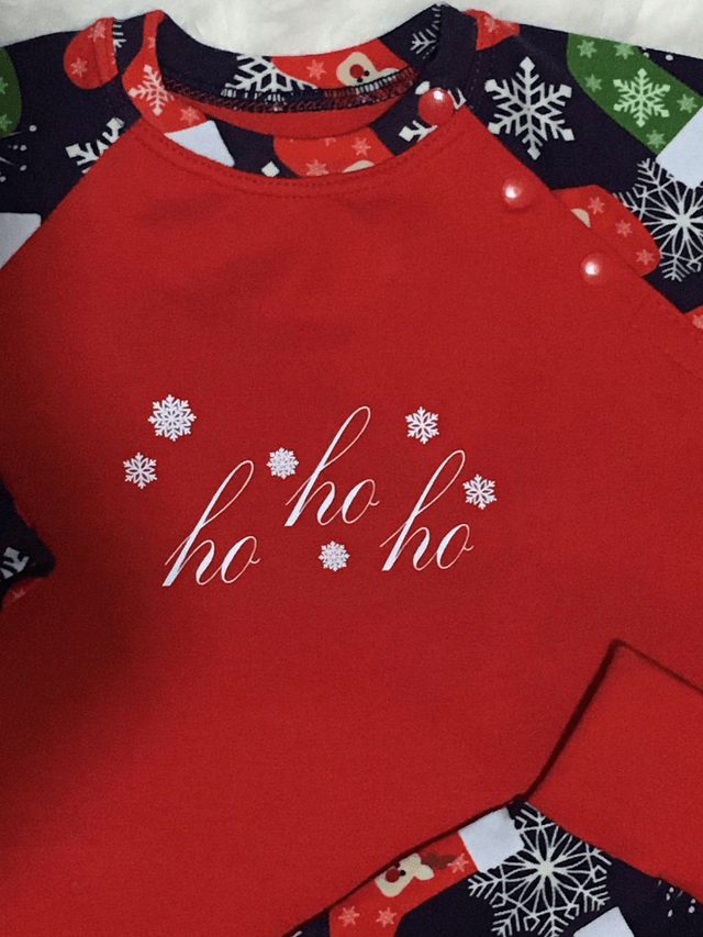 Ho Ho Ho T-Shirt & Harem Pants Set