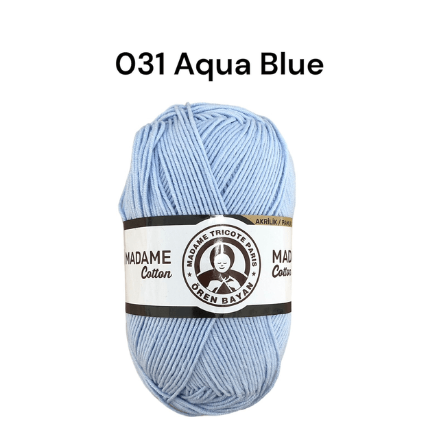 Madame Tricote Cotton DK - Blues & Whites
