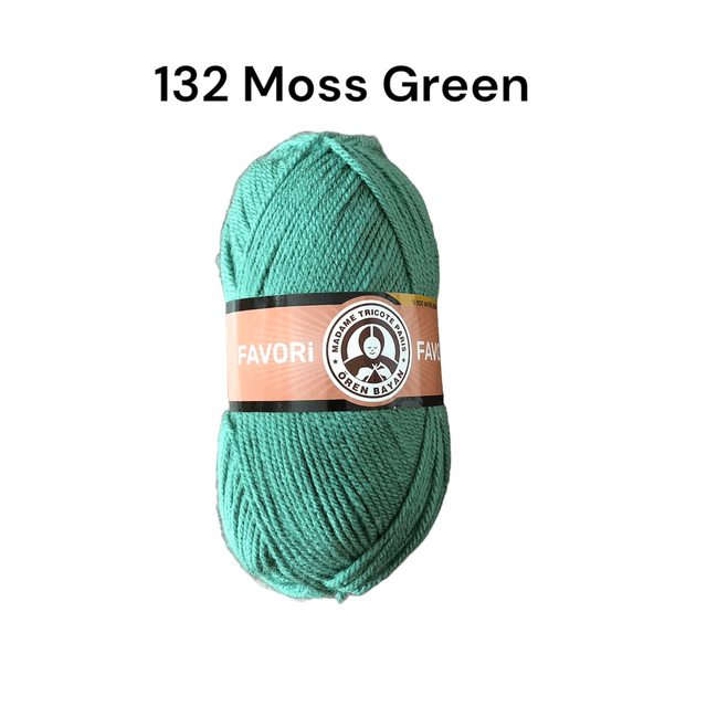Madame Tricote Favori DK - Greens