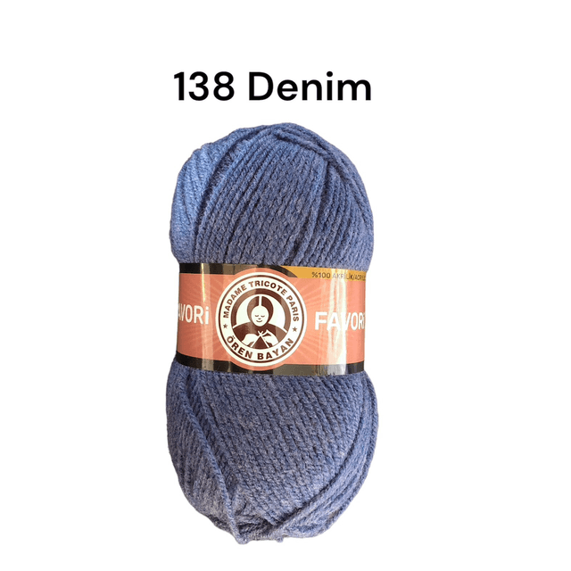 Madame Tricote Favori DK - Blues & Aquas