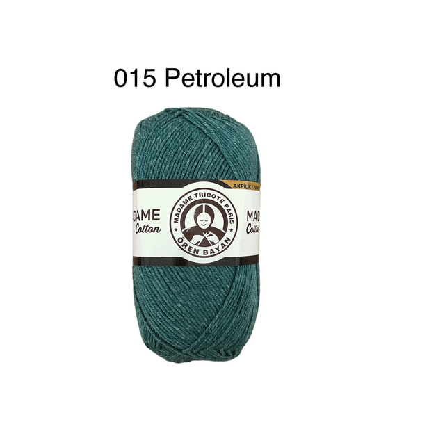 Madame Tricote Cotton DK - Greens & Teals