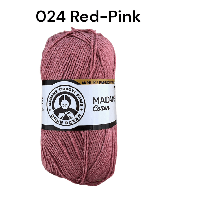 Madame Tricote Cotton DK - Pinks/Reds/Purples