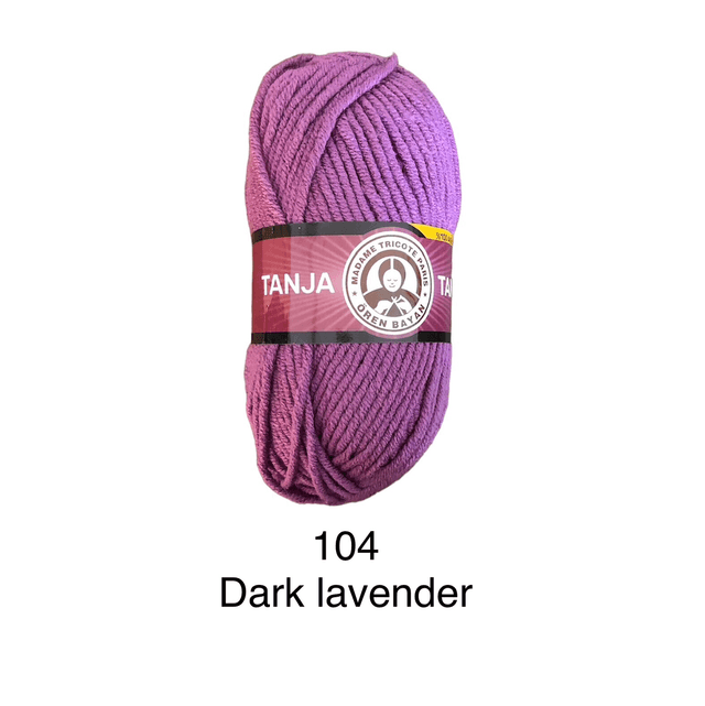 Madame Tricote Tanja bulky yarn - pinks and purples