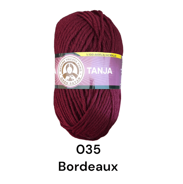 Madame Tricote Tanja bulky yarn - pinks and purples