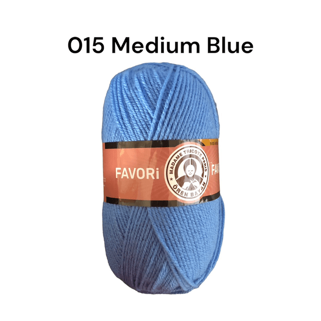 Madame Tricote Favori DK - Blues & Aquas