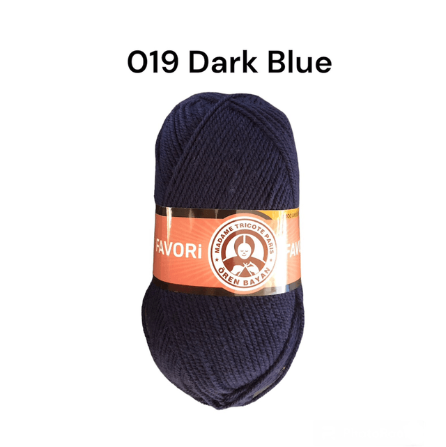 Madame Tricote Favori DK - Blues & Aquas