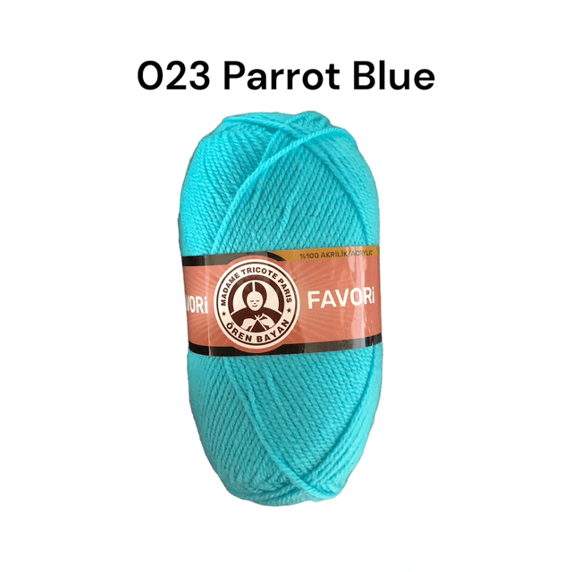 Madame Tricote Favori DK - Blues & Aquas