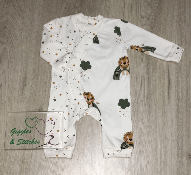 Lions & Rainbows Baby Romper