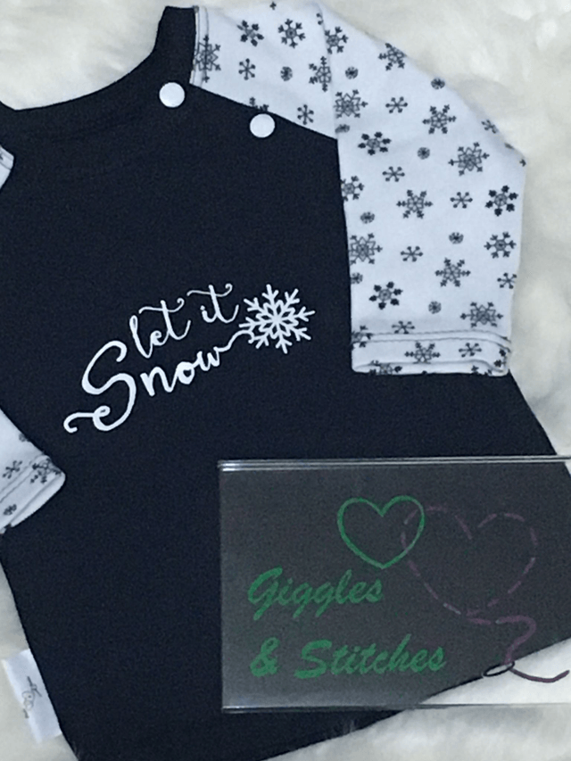 Let It Snow T-Shirt & Harem Pants Set