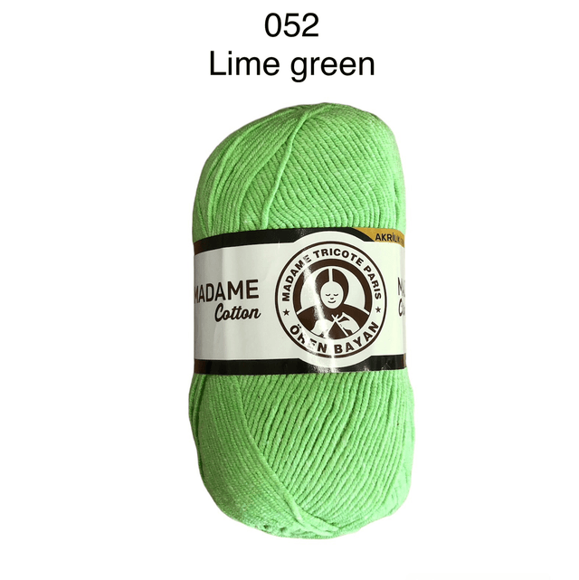 Madame Tricote Cotton DK - Greens & Teals