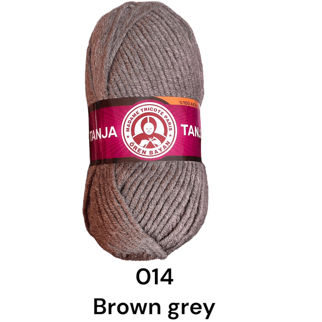 Madame Tricote Tanja bulky - yarn whites, naturals and greys