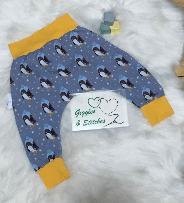 Penguins T-Shirt & Harem Pants Set