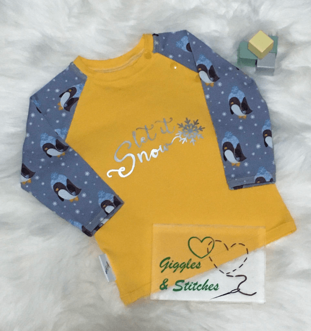 Penguins T-Shirt & Harem Pants Set