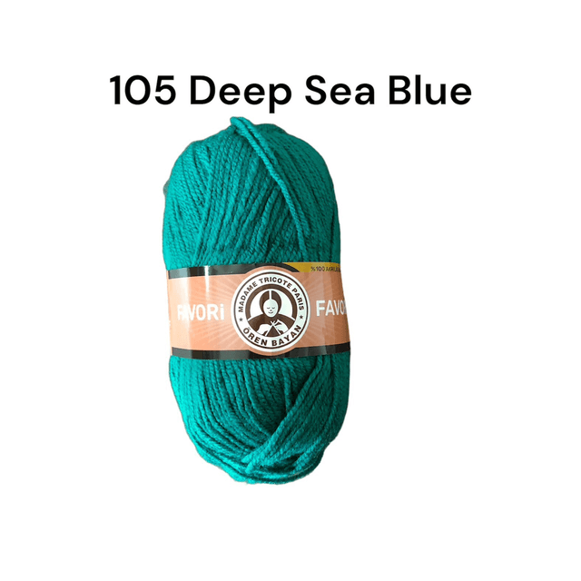 Madame Tricote Favori DK - Greens