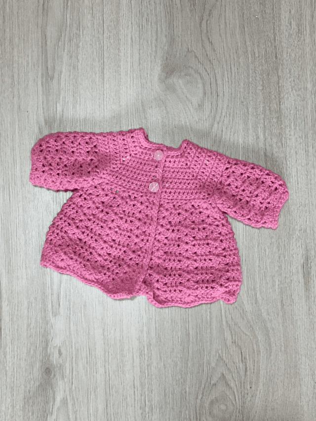 Newborn Cardigan - Rose