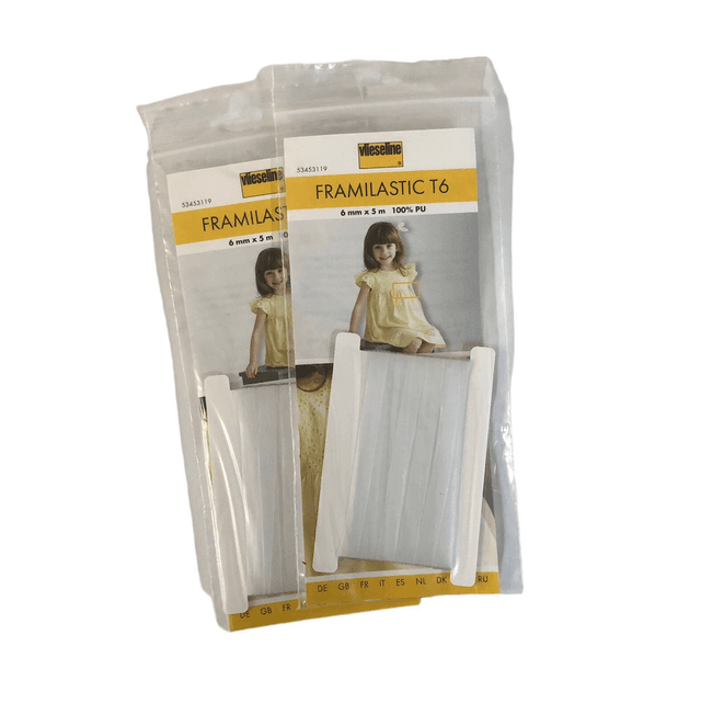 Vlieseline Framilastic 6mm clear elastic