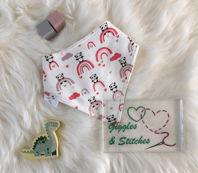 Pandas Bandana Bib